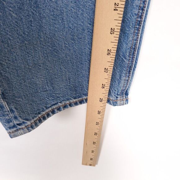 AE AMERICAN EAGLE Women's Size 4R Super High-Waisted Baggy Wide-Leg Jeans Trendy - Picture 16 of 16